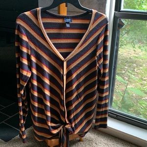 Daytrip XL long sleeved striped shirt